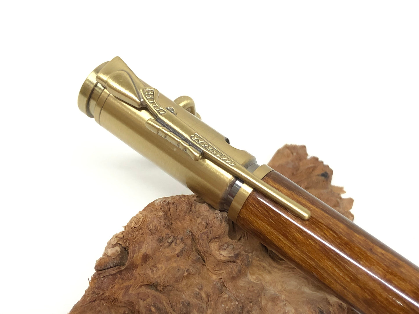 Bolt Action / Antique Brass - Wood / Jobillo (Tigerwood)