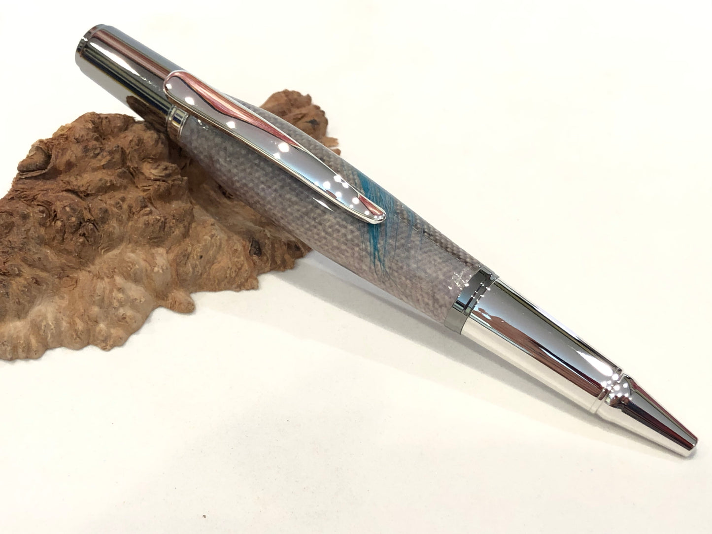 Sirocco / Rhodium and Black Titanium - Custom Fly Clear Cast
