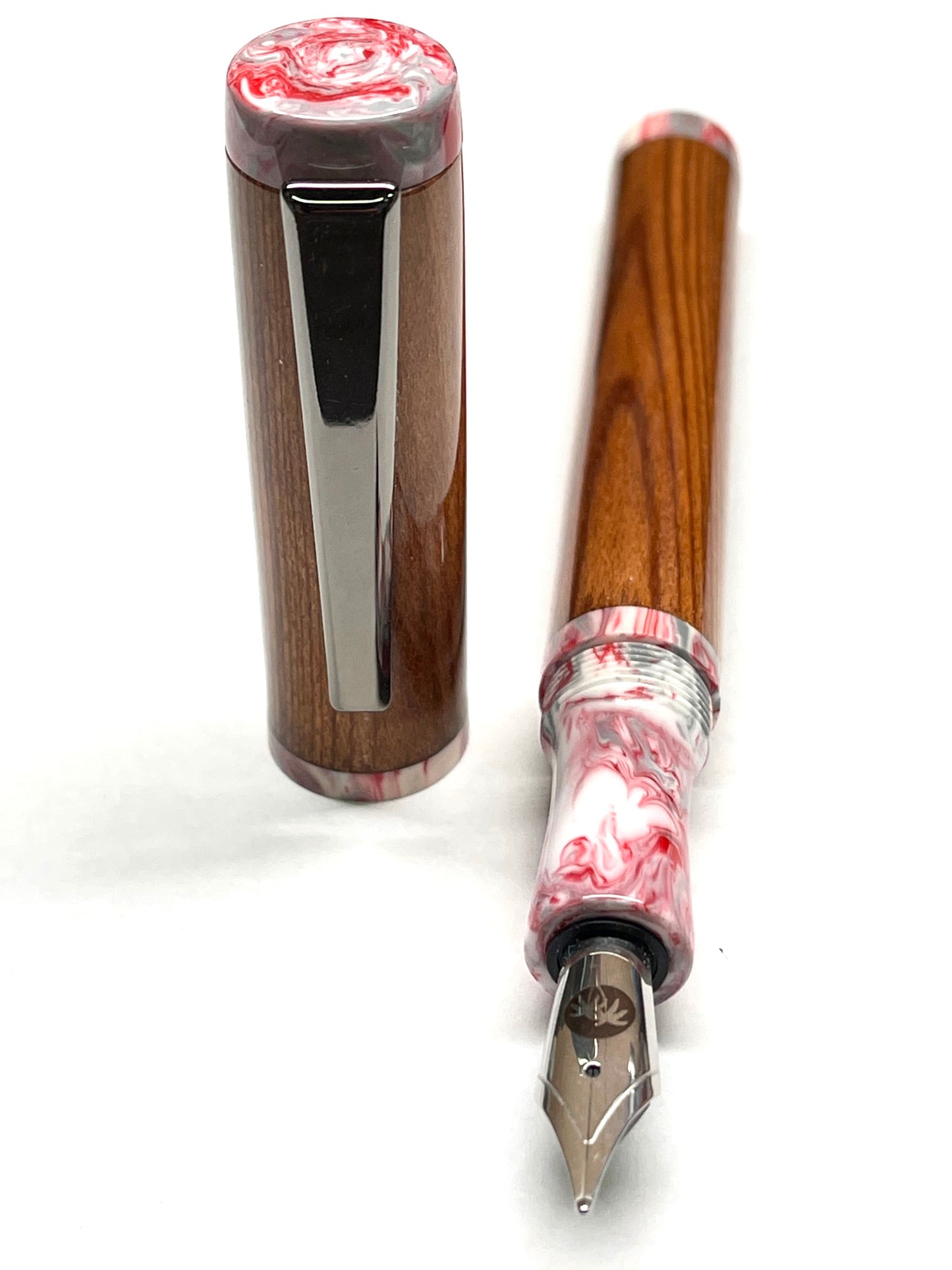 Custom Fountain Pen - Ohio Stadium Wood with COA