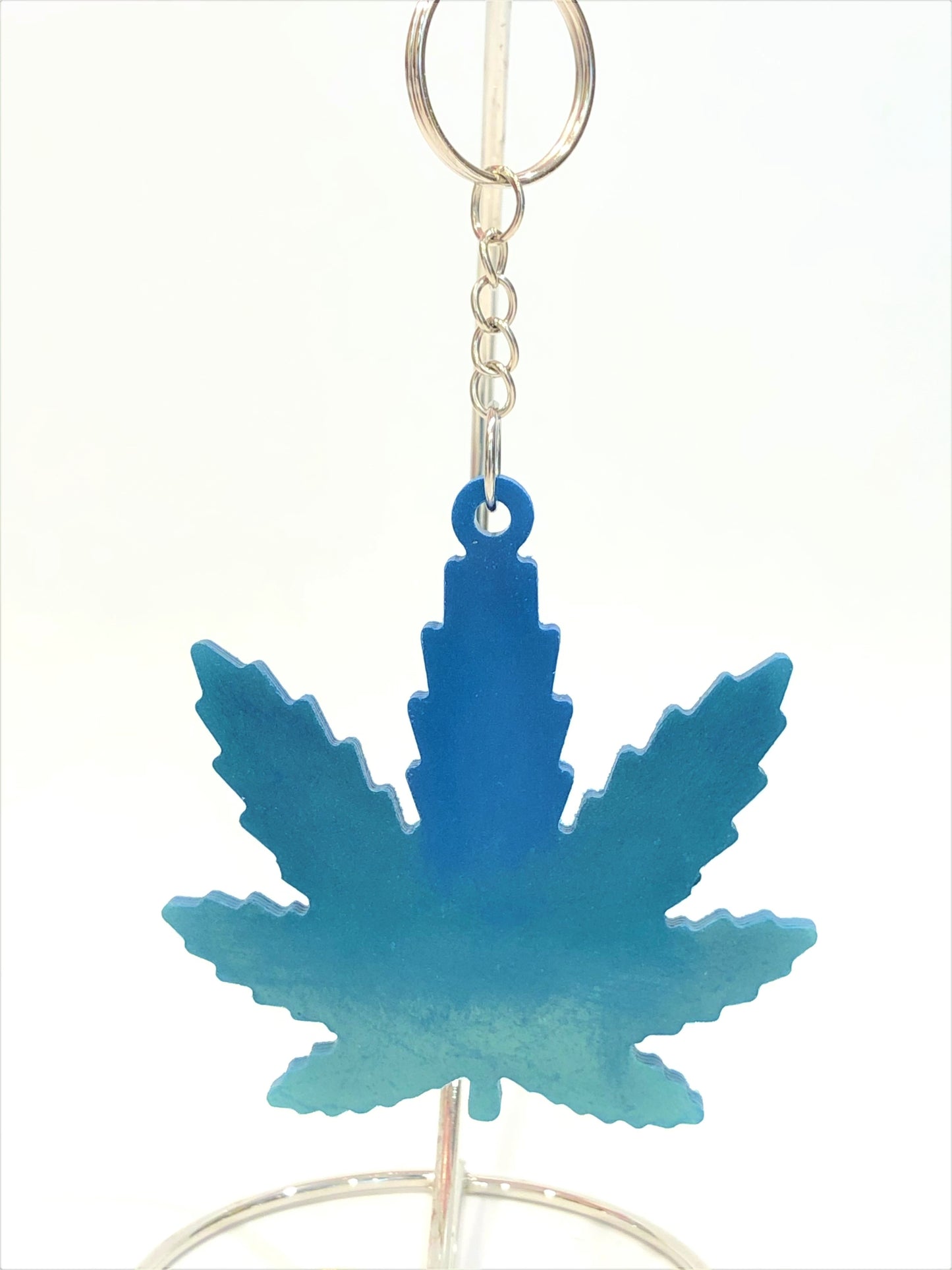 MJ Leaf Key Chain