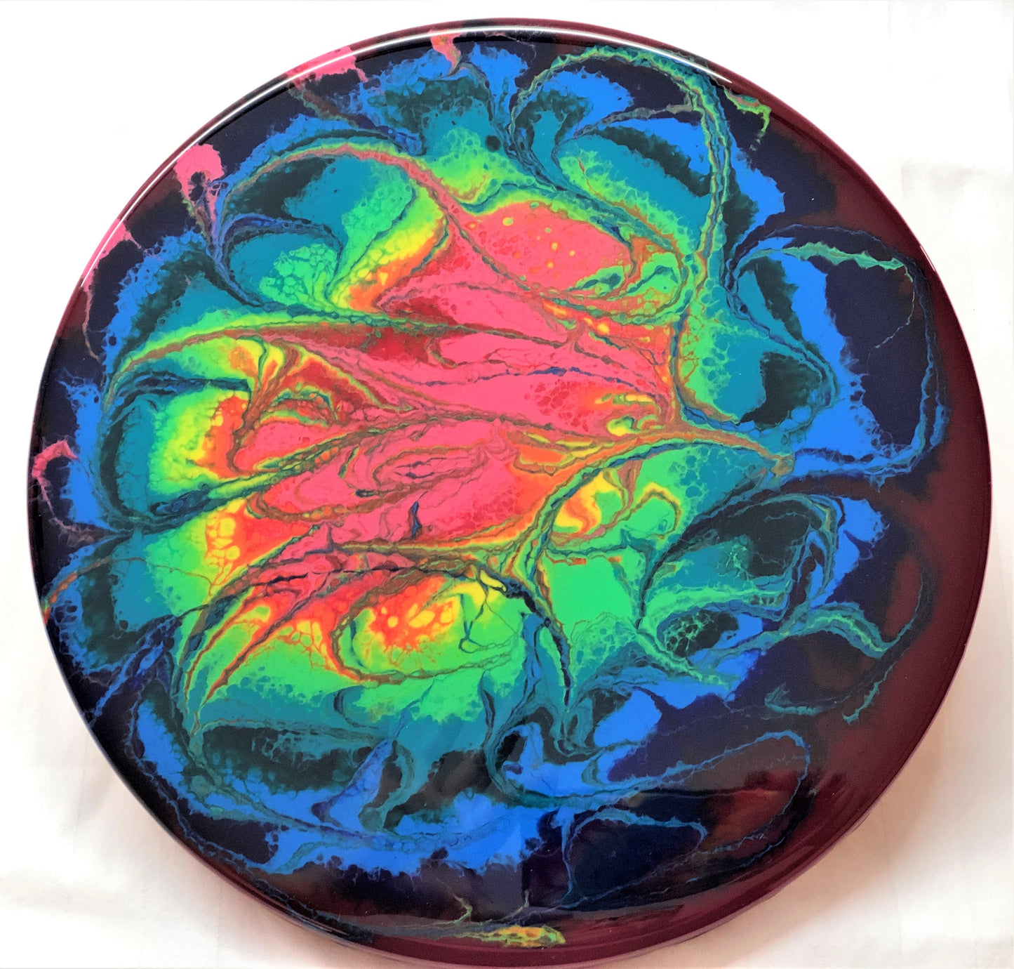 Lazy Susan - Bamboo Tie Dye
