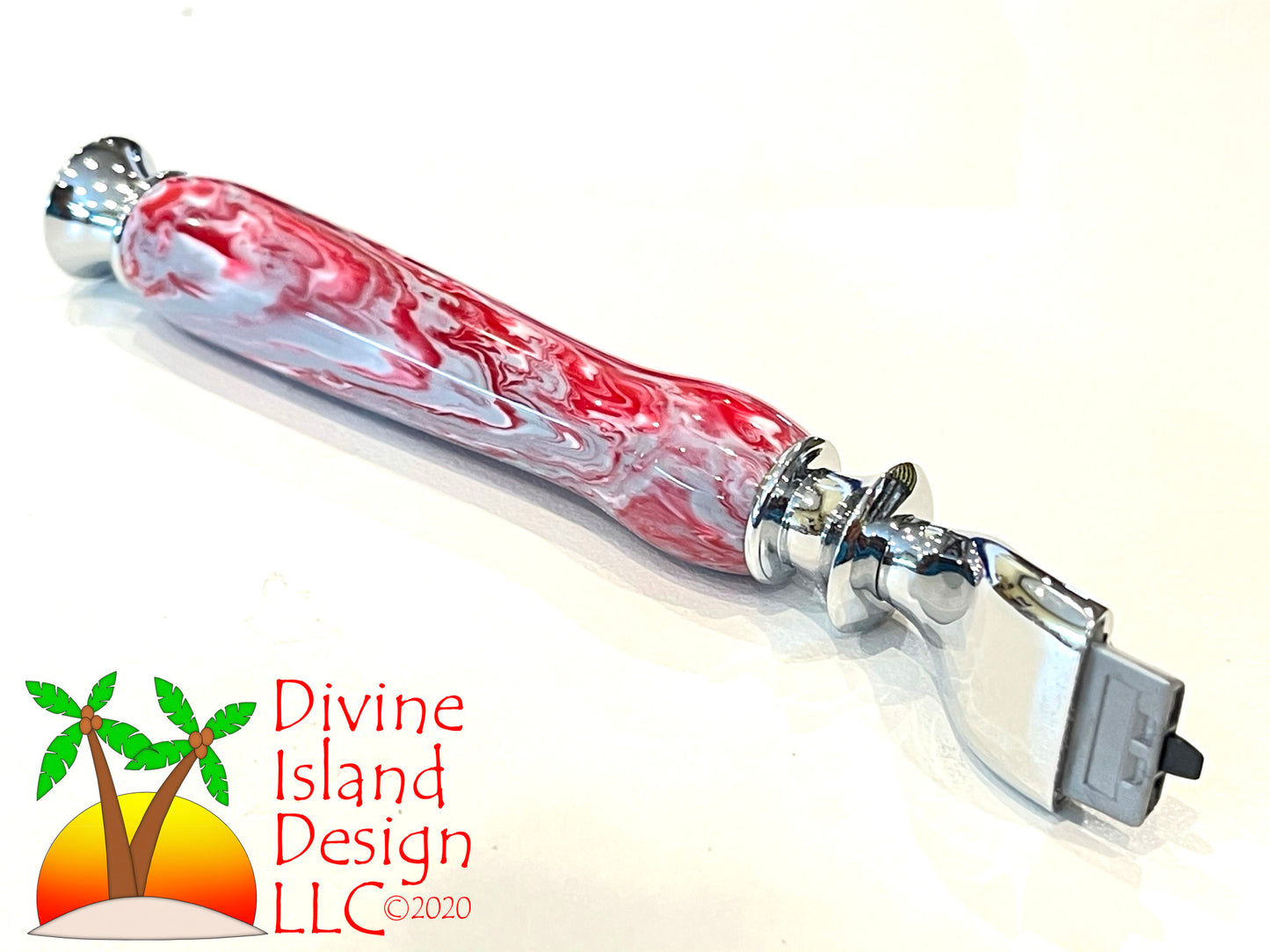 Razor "Mach 3" / Chrome - Resin / Buckeye Nation