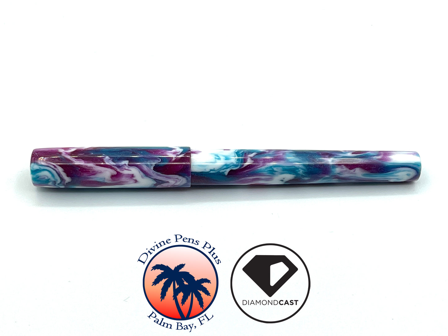 Palm Bay Fountain Pen - "Andromeda" DiamondCast™