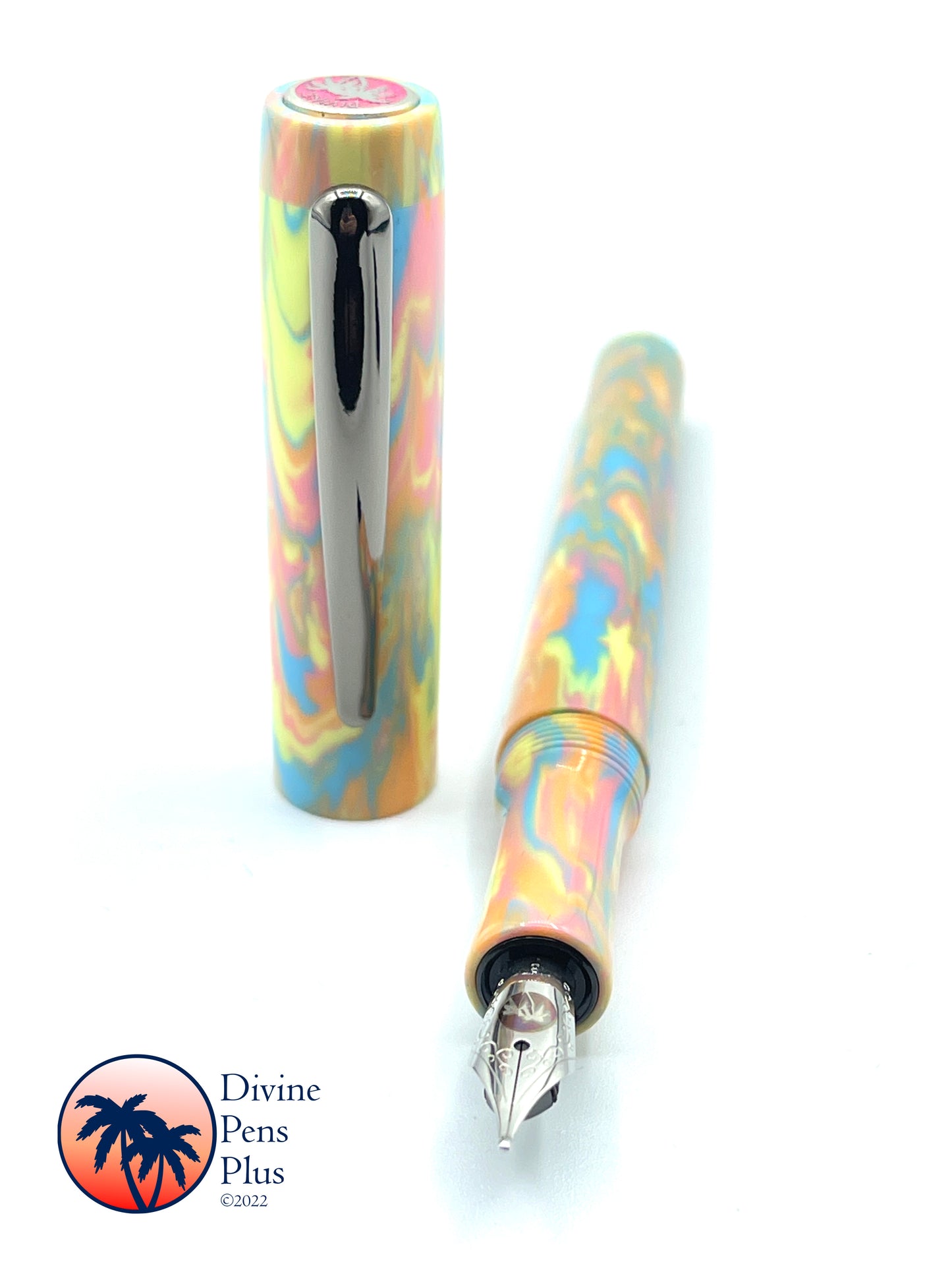 Palm Bay Fountain Pen - "Easter Egg"