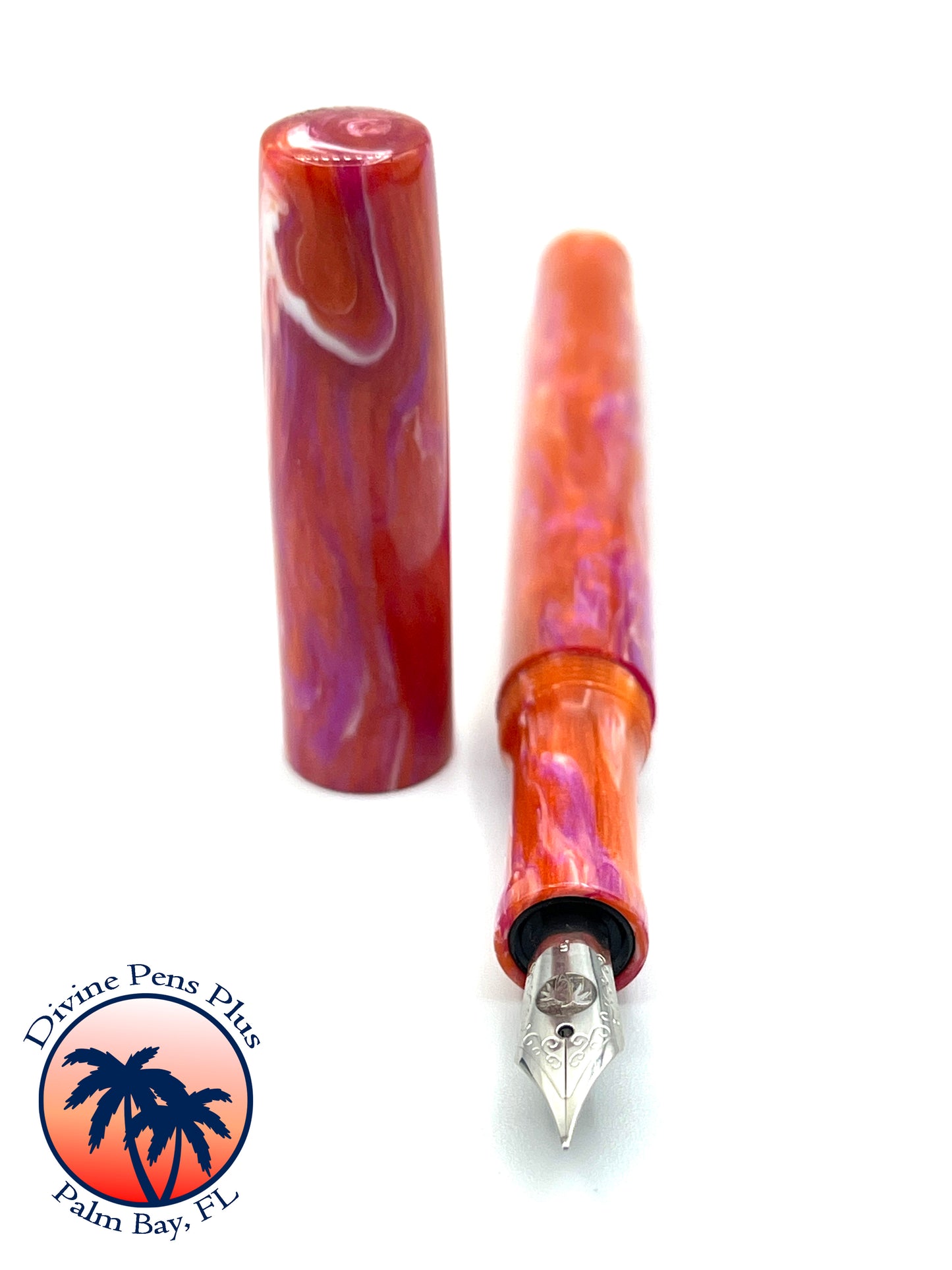 Caritas Fountain Pen - "Hibiscus"