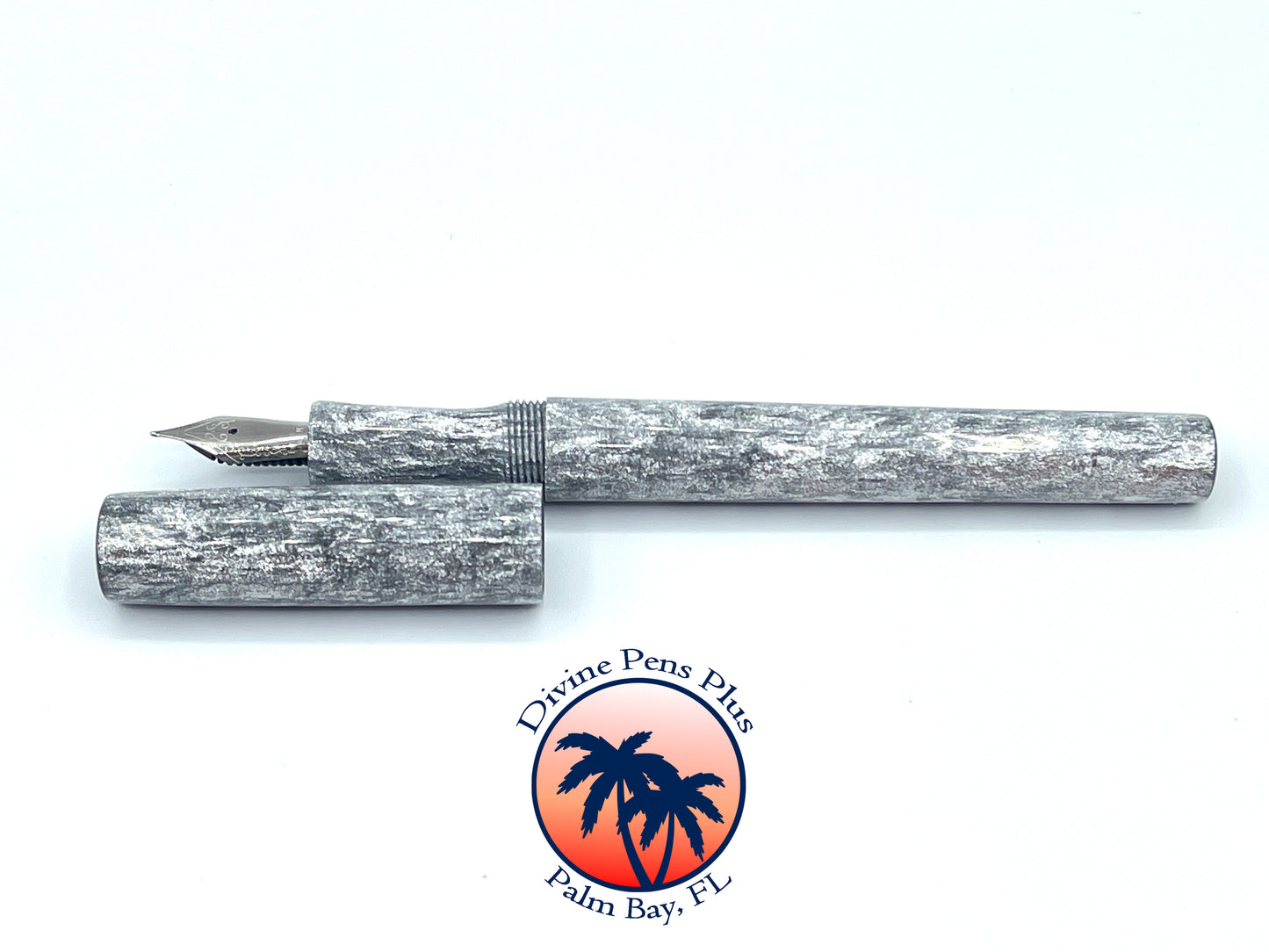 Caritas Fountain Pen - "Liquid Metal"