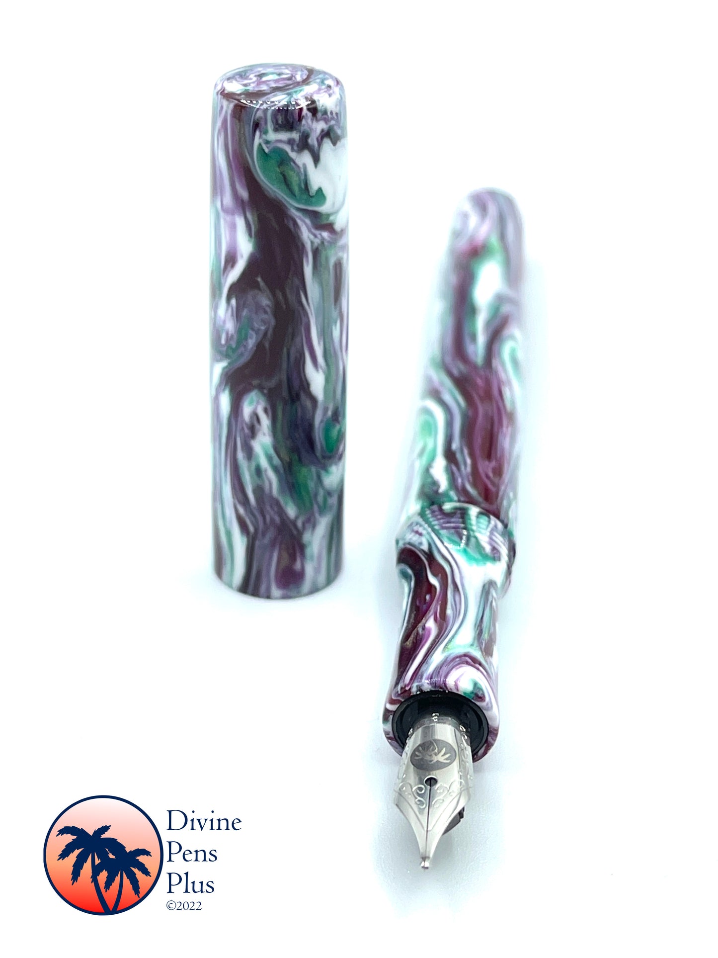 Palm Bay Fountain Pen - "Wild Orchid"