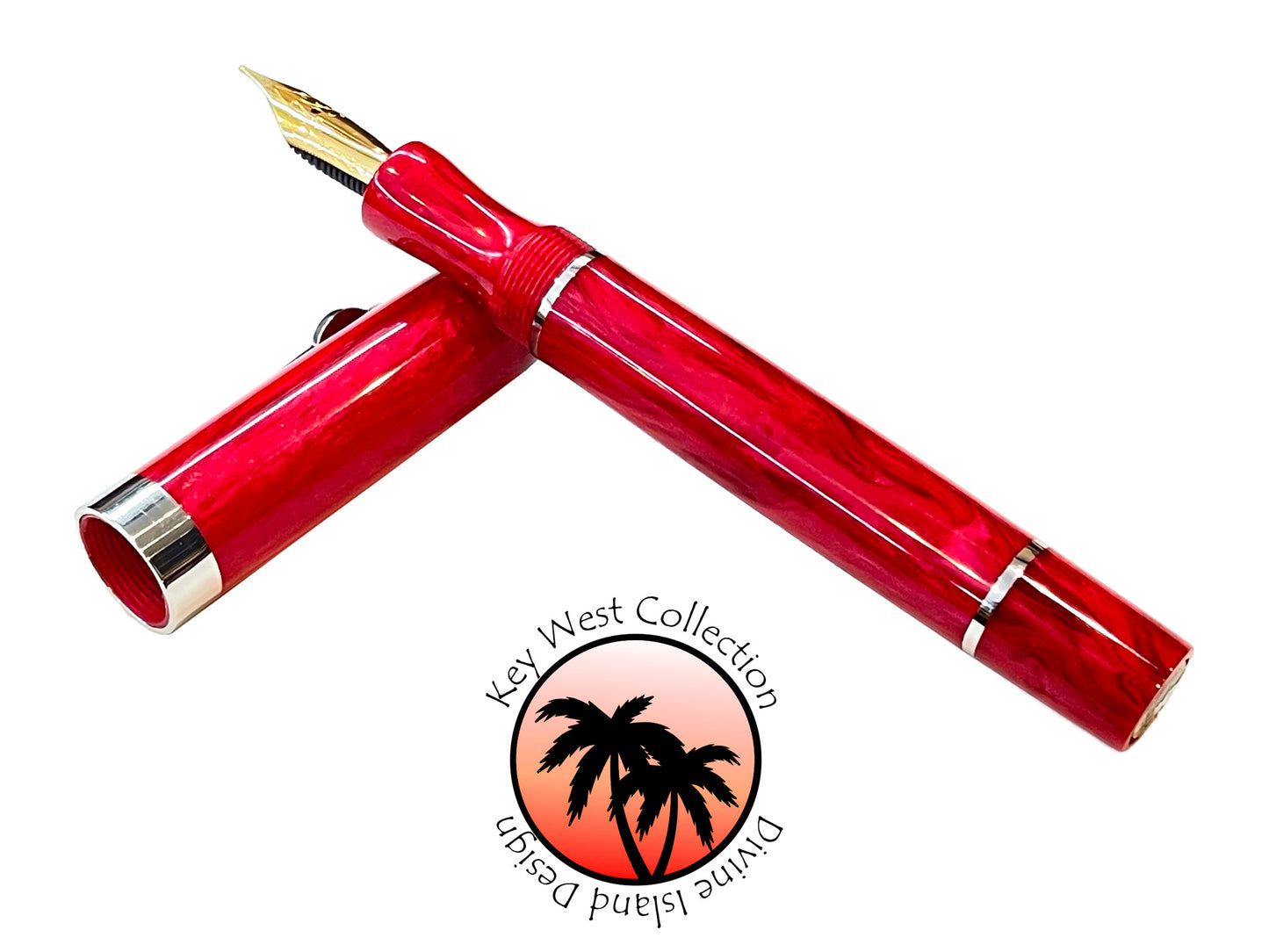 Key West Collection Fountain Pen - "Poinciana"