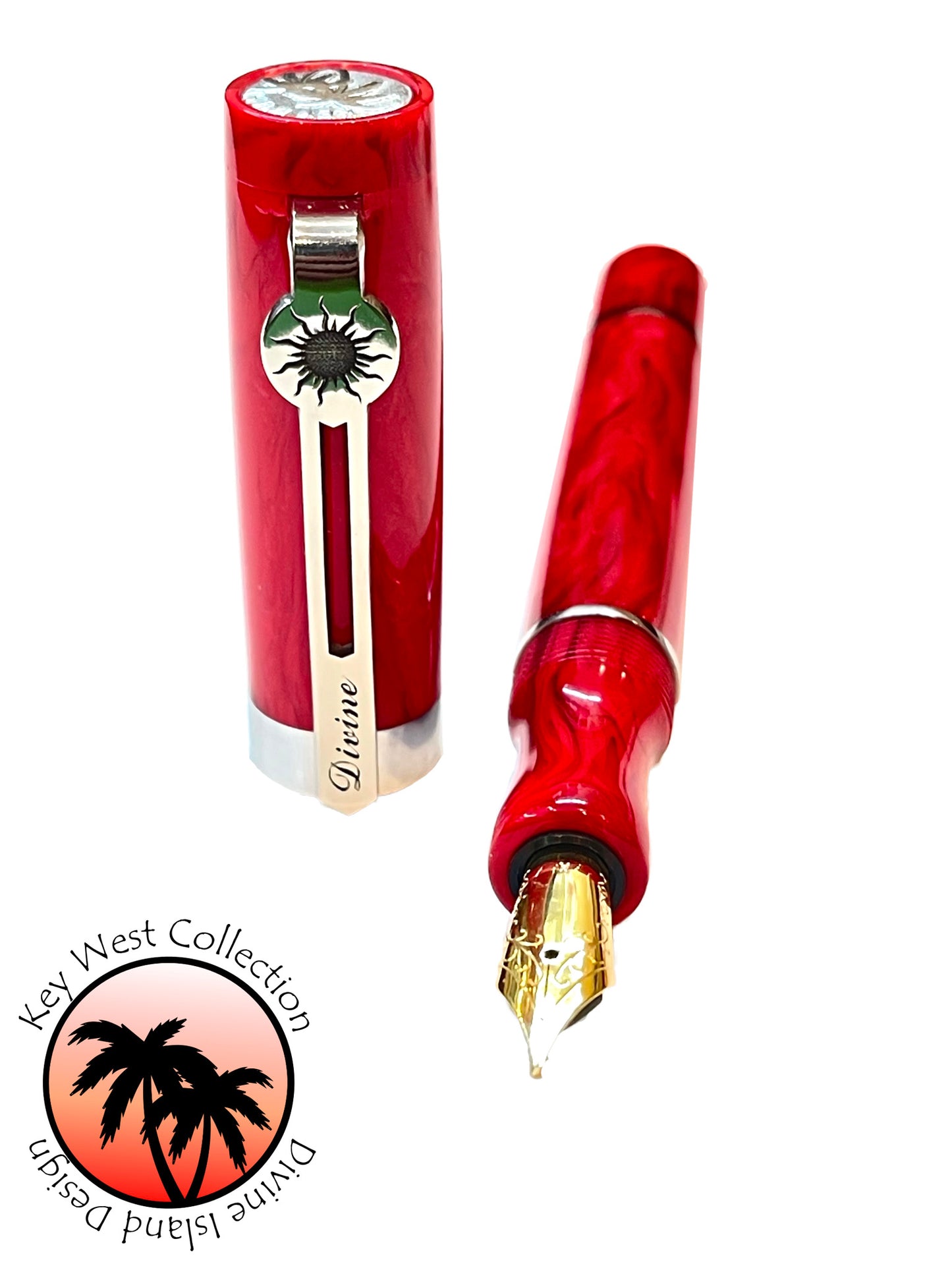 Key West Collection Fountain Pen - "Poinciana"