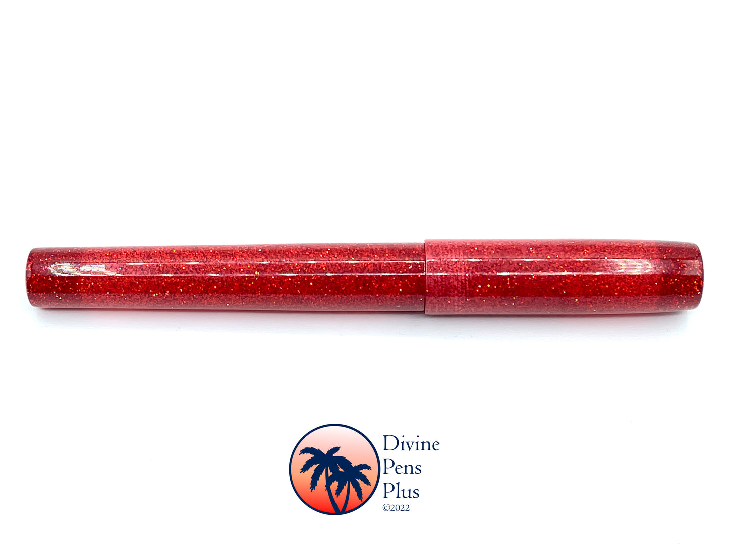 Spes Fountain Pen - "Candy Apple" Glitter