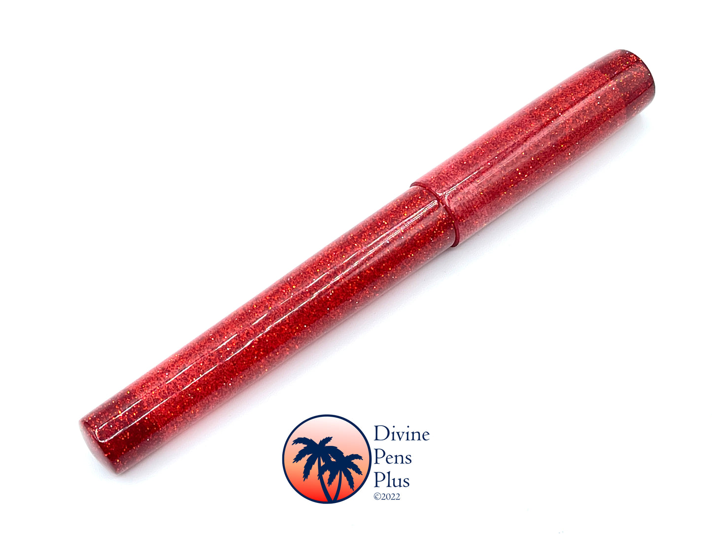 Spes Fountain Pen - "Candy Apple" Glitter