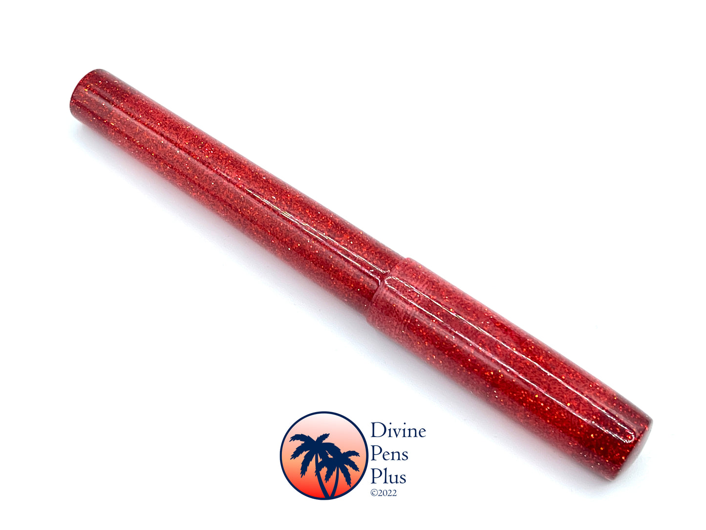 Spes Fountain Pen - "Candy Apple" Glitter