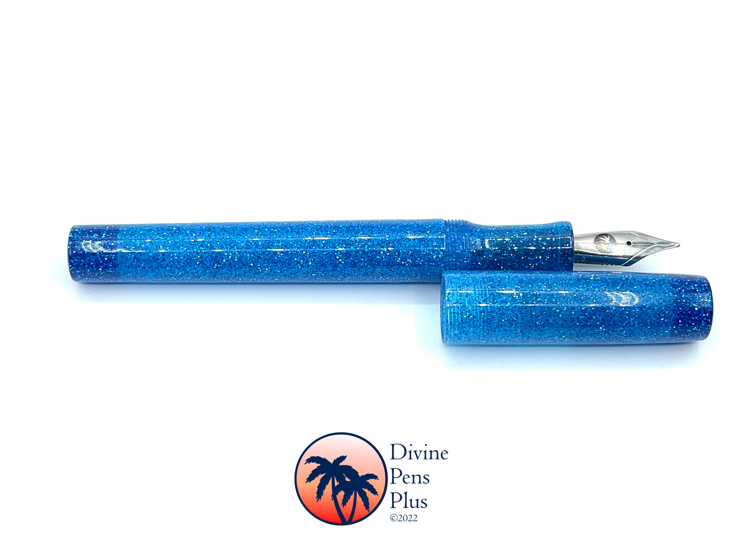 Summerland Fountain - "Marine Blue" Glitter