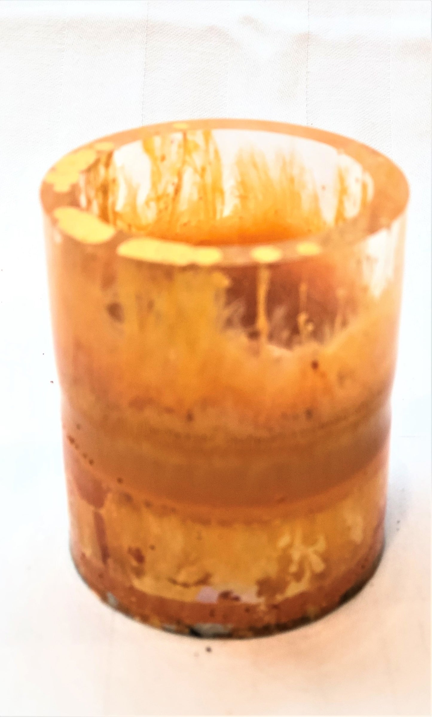 Small Orange Trinket Holder