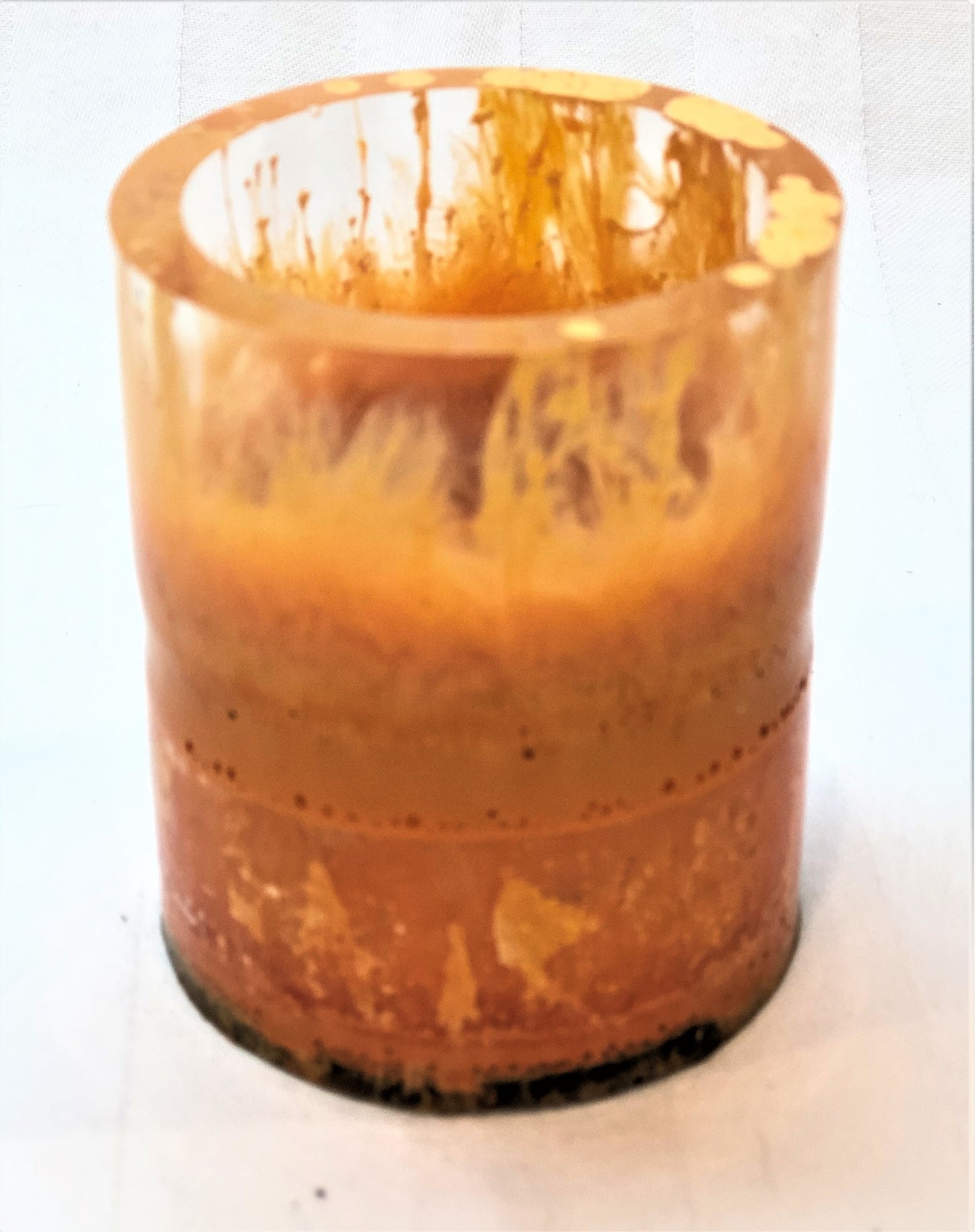 Small Orange Trinket Holder
