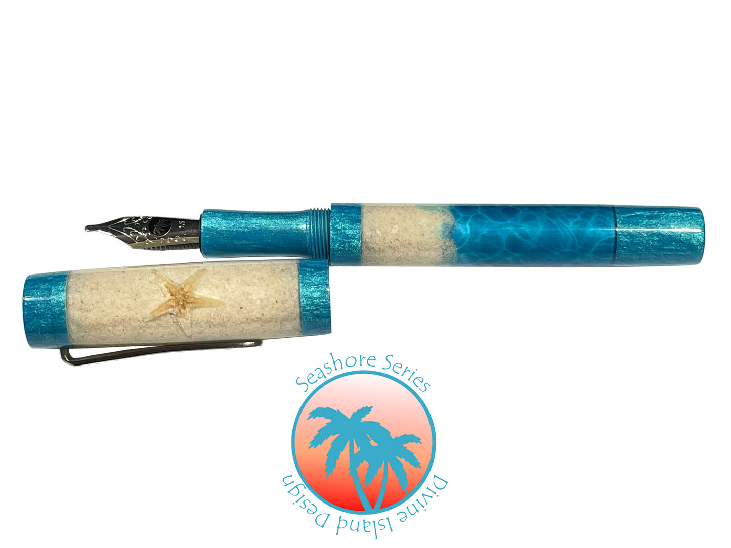 Seashore Fountain Pen - Sea Turtle