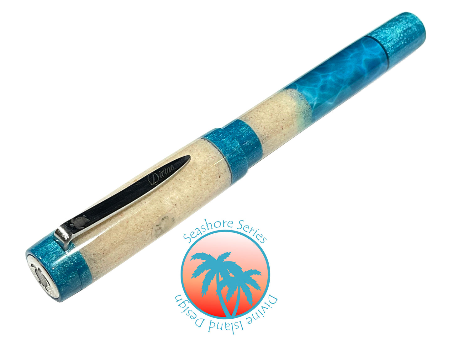 Seashore Fountain Pen - Sea Turtle