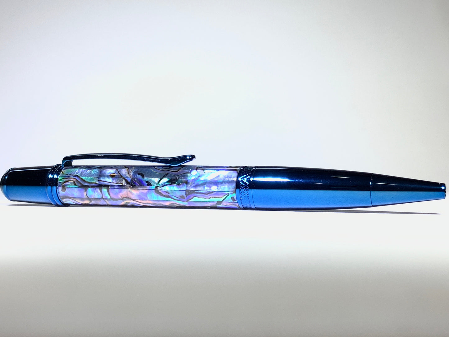 Monarch/ Blue Galaxy - Blue and Purple Paua Abalone