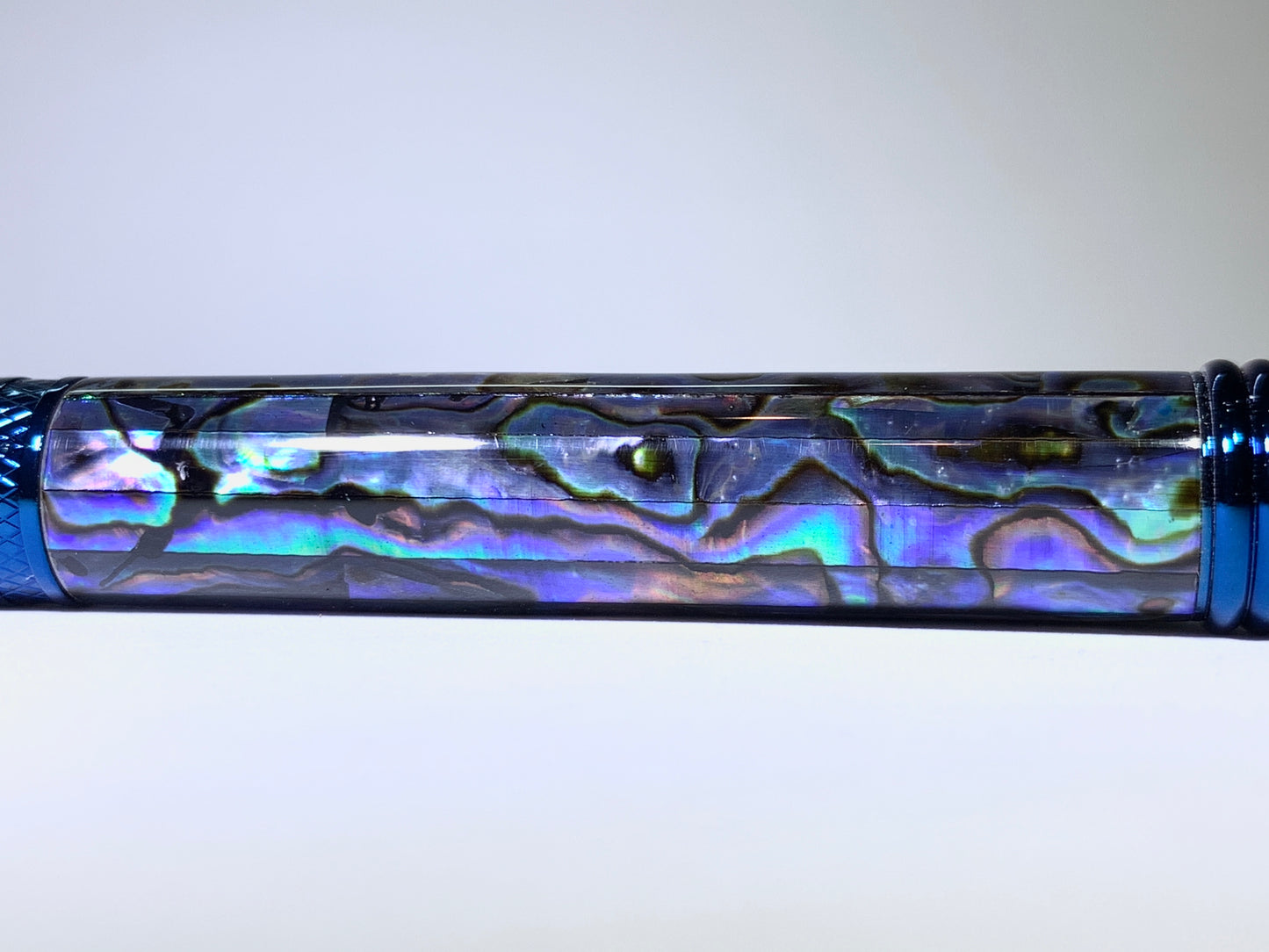 Monarch/ Blue Galaxy - Blue and Purple Paua Abalone