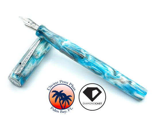 Agape Fountain Pen - "30 Below" DiamondCast™