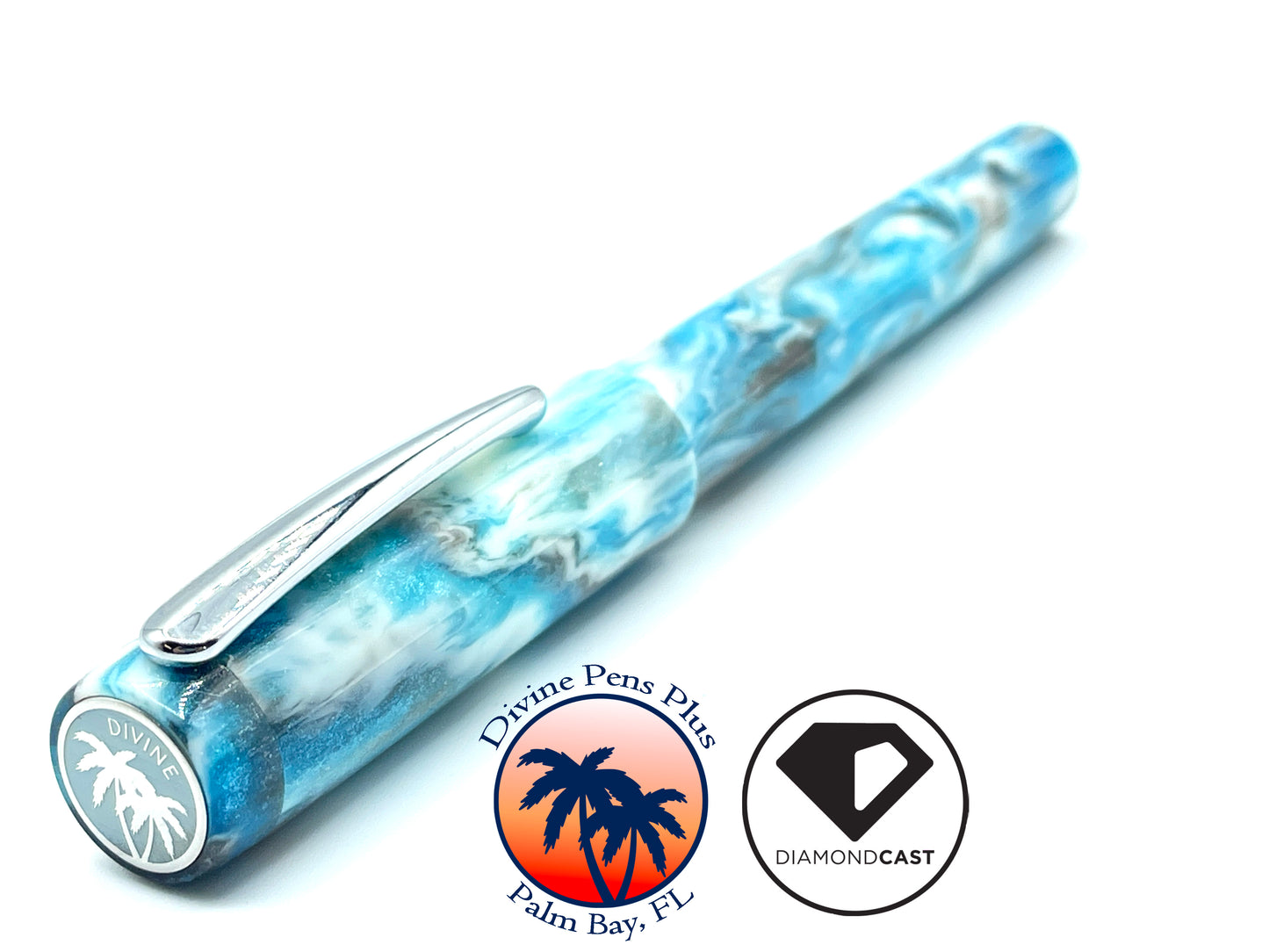 Agape Fountain Pen - "30 Below" DiamondCast™