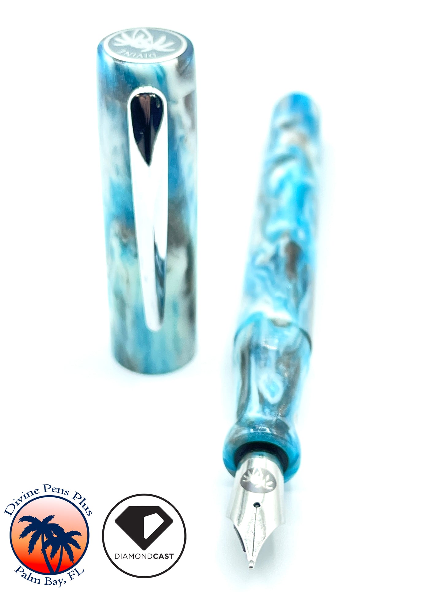 Agape Fountain Pen - "30 Below" DiamondCast™