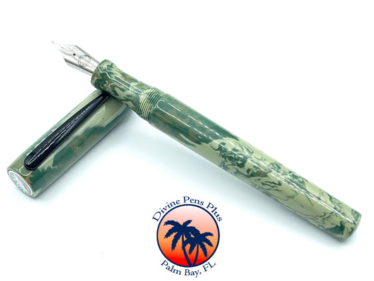 Agape Fountain Pen - "Woodland Camo"