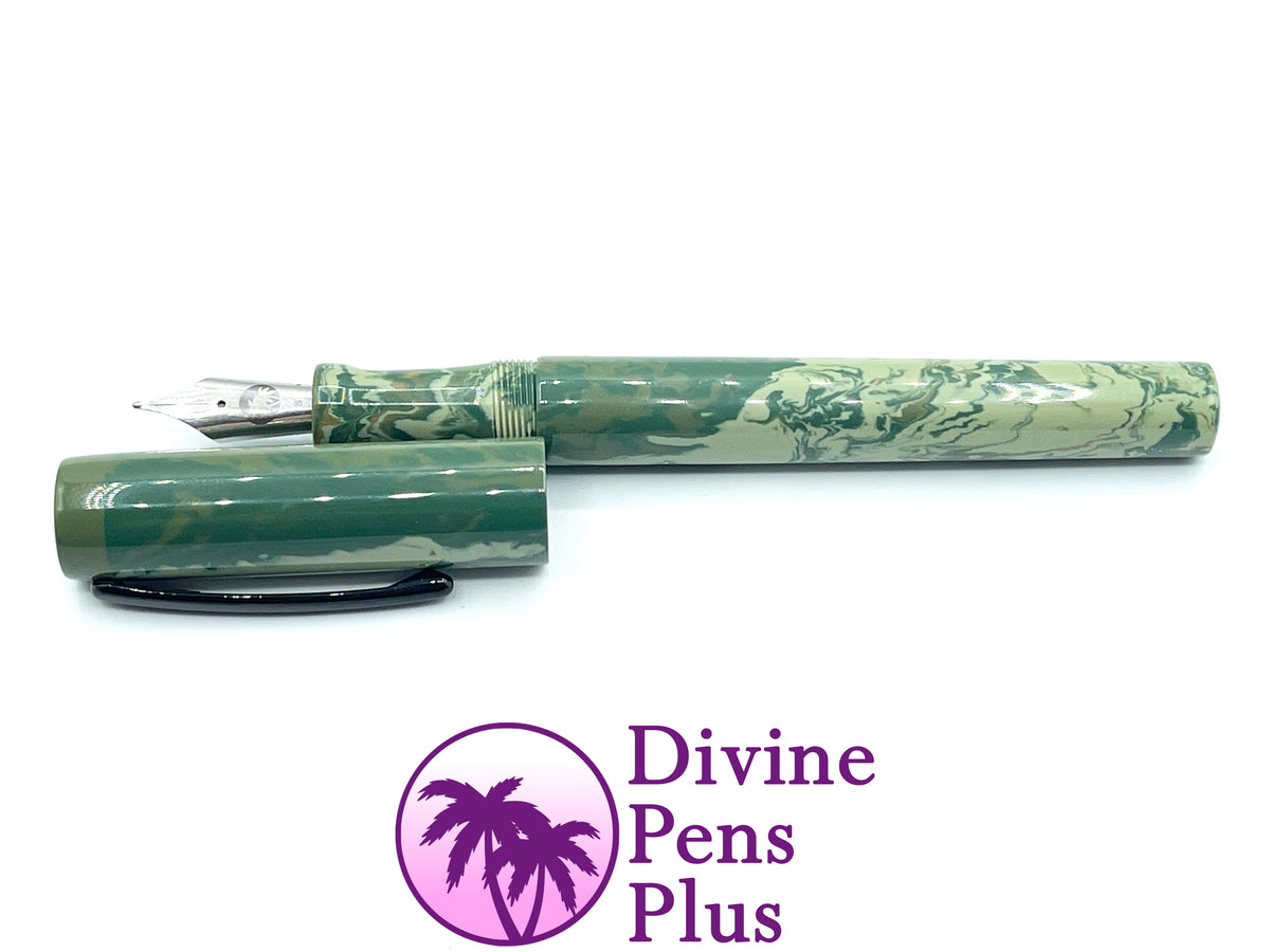 Agape Fountain Pen - "Woodland Camo"