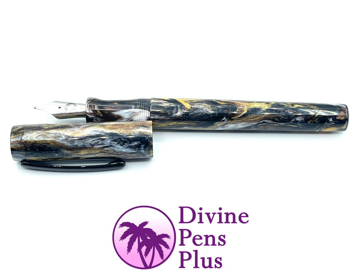 Agape Fountain Pen - "Metallurgy" DiamondCast™