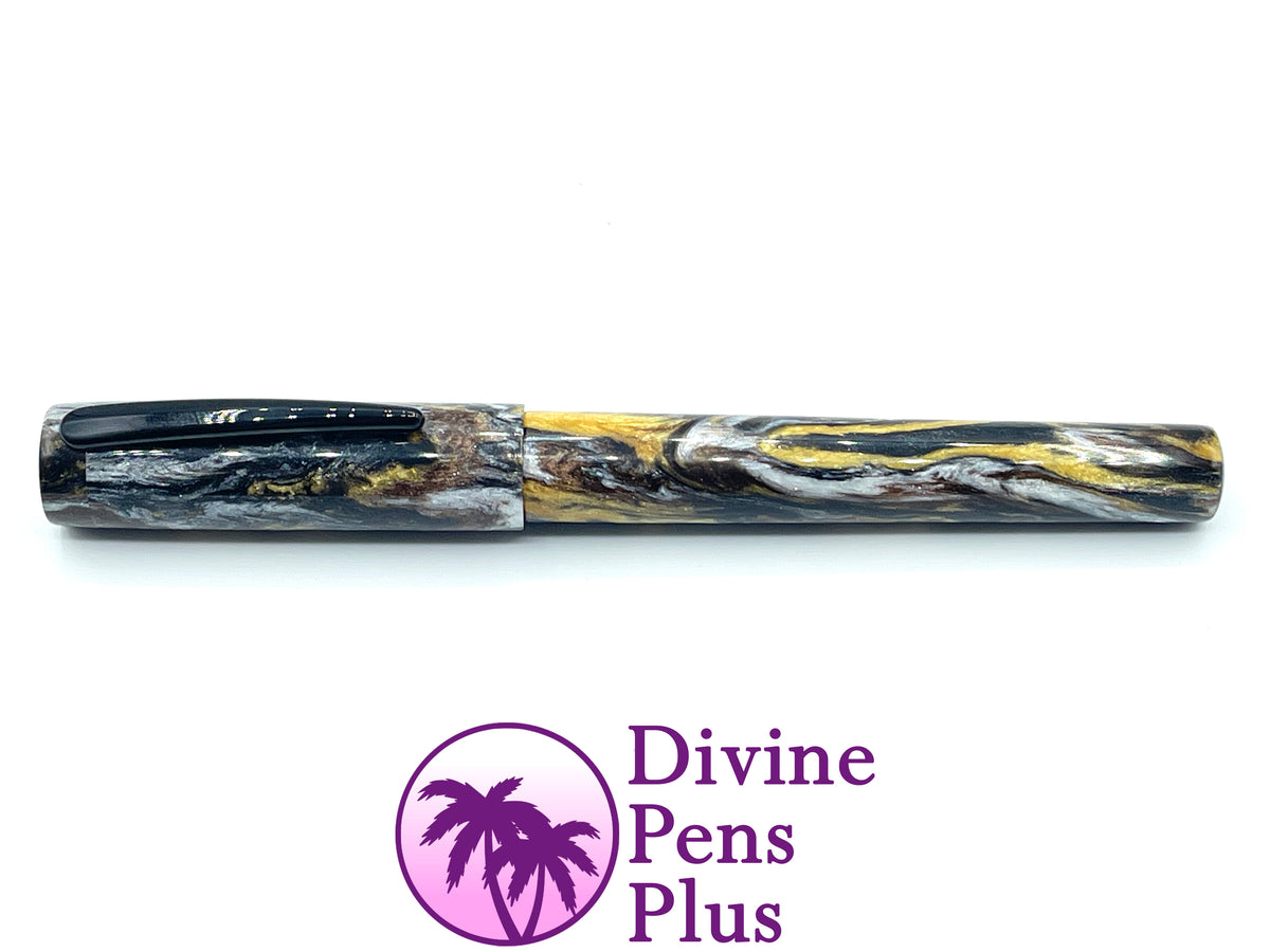 Agape Fountain Pen - "Metallurgy" DiamondCast™