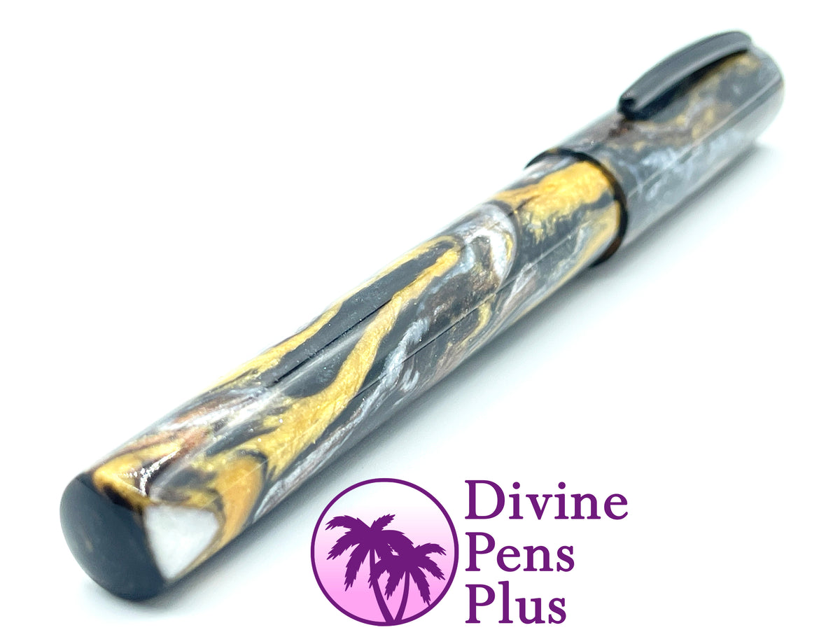 Agape Fountain Pen - "Metallurgy" DiamondCast™
