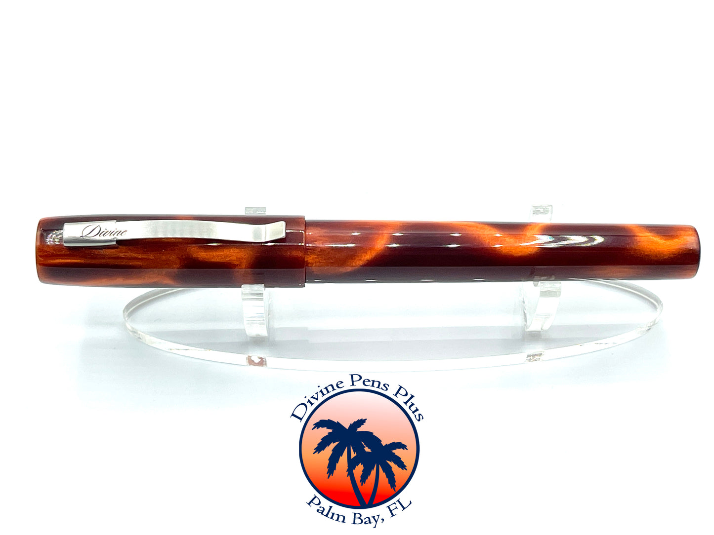 Agape Fountain Pen - "Not Hot Lava"