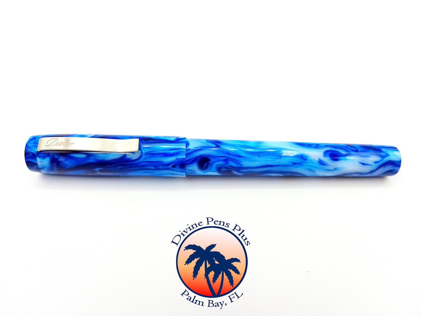 Agape Fountain Pen - "Blue Flame"