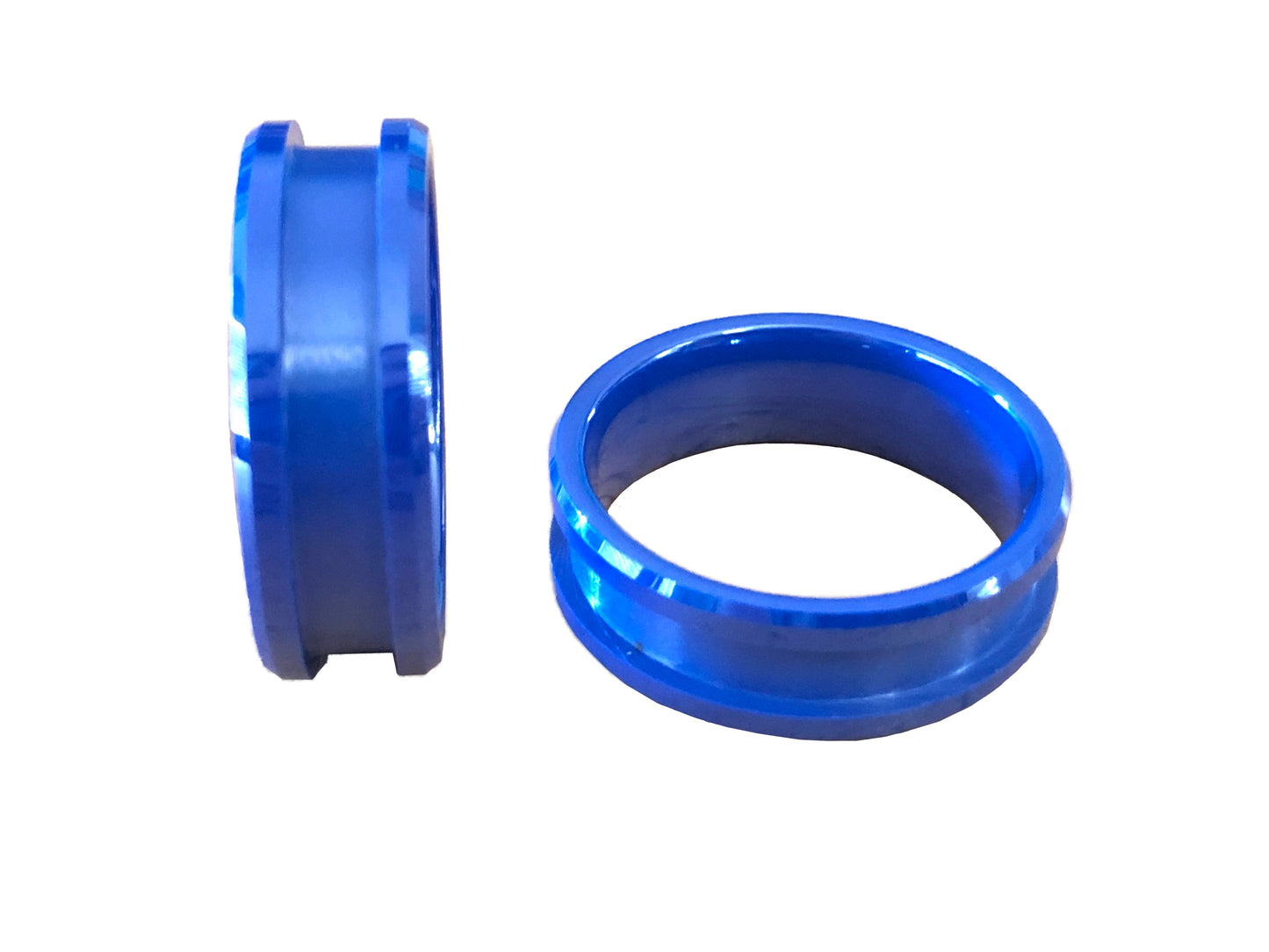 Blue Ceramic Ring Core - Inlay
