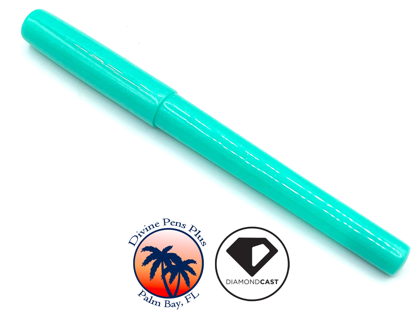 Caritas Fountain Pen - Aqua DiamondCast™