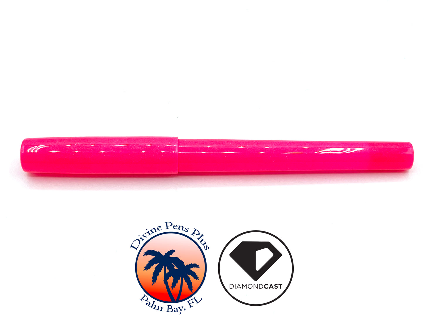 Caritas Fountain Pen - Hot Pink DiamondCast™