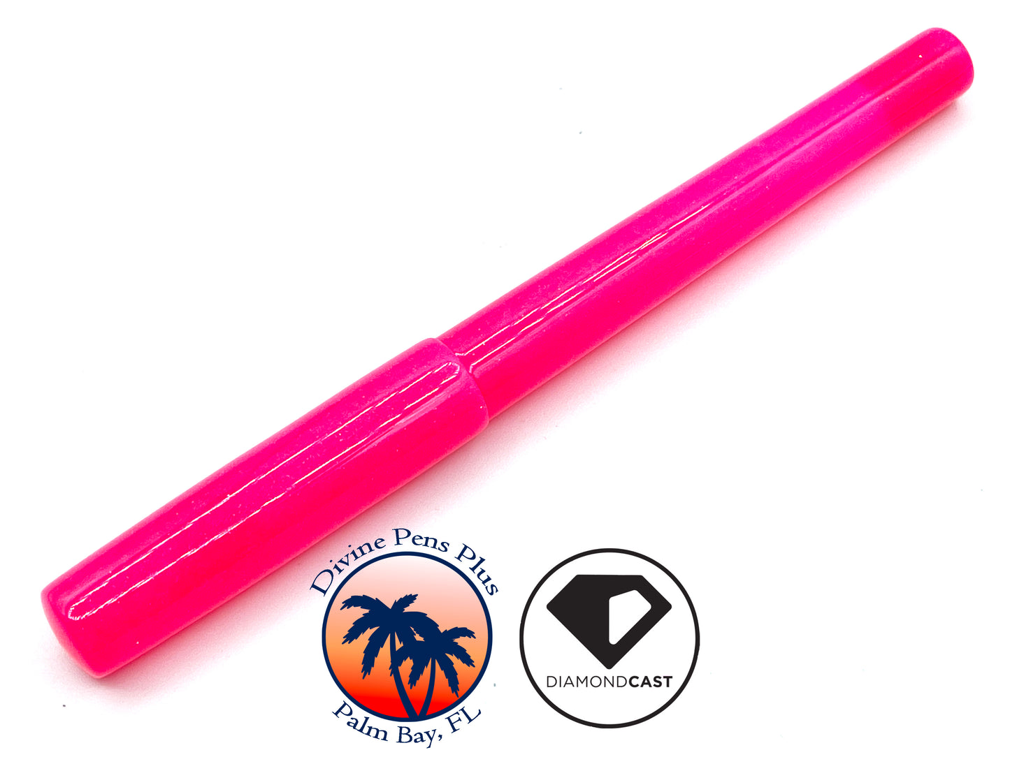 Caritas Fountain Pen - Hot Pink DiamondCast™