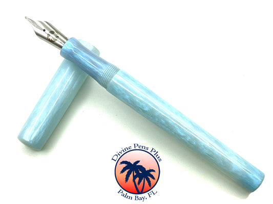 Caritas Fountain Pen - "Electric Blue"