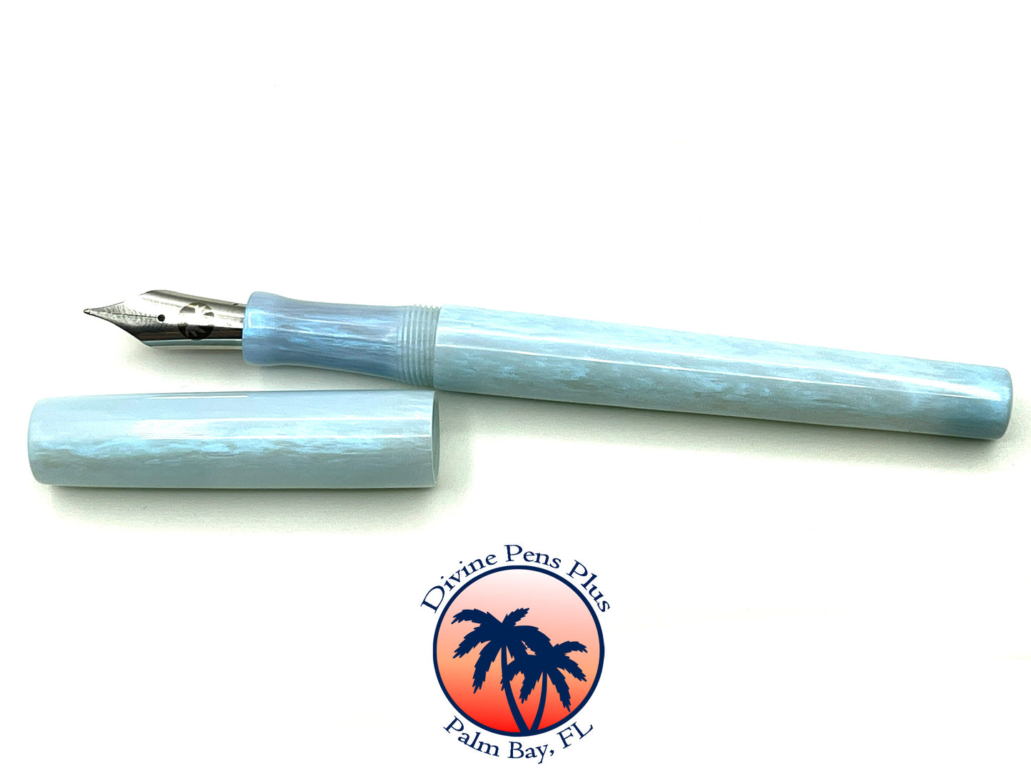 Caritas Fountain Pen - "Electric Blue"