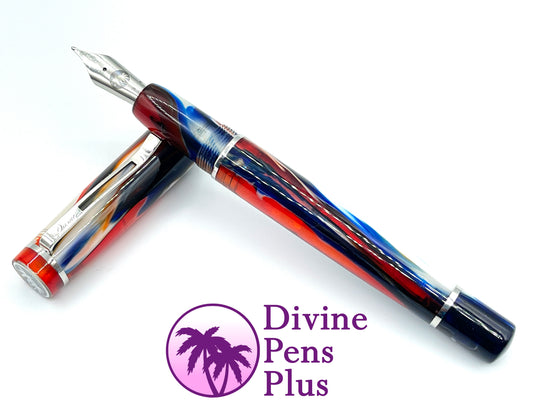 Divinus Fountain Pen - "Hot Wheels"