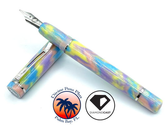 Divinus Fountain Pen - "Unicorn Poop" DiamondCast™