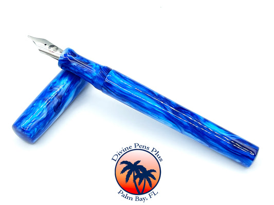 Spes Fountain Pen - "Blue Flame"