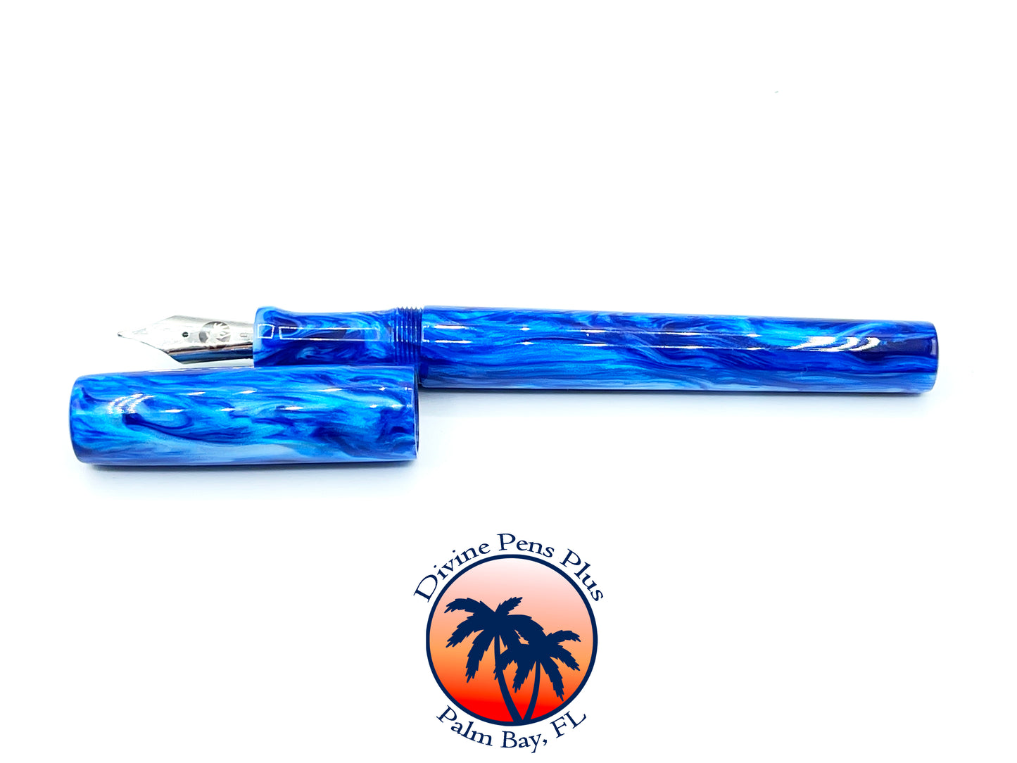 Spes Fountain Pen - "Blue Flame"