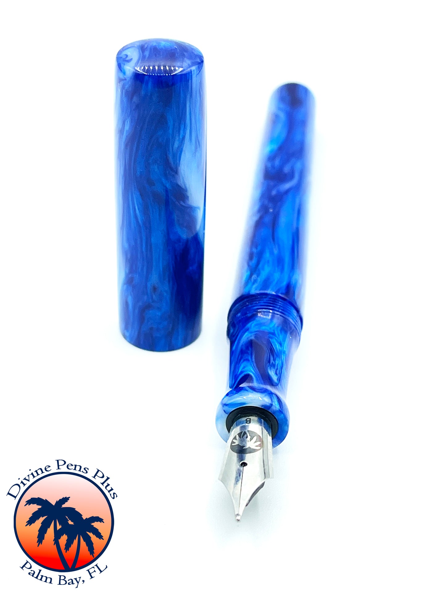 Spes Fountain Pen - "Blue Flame"