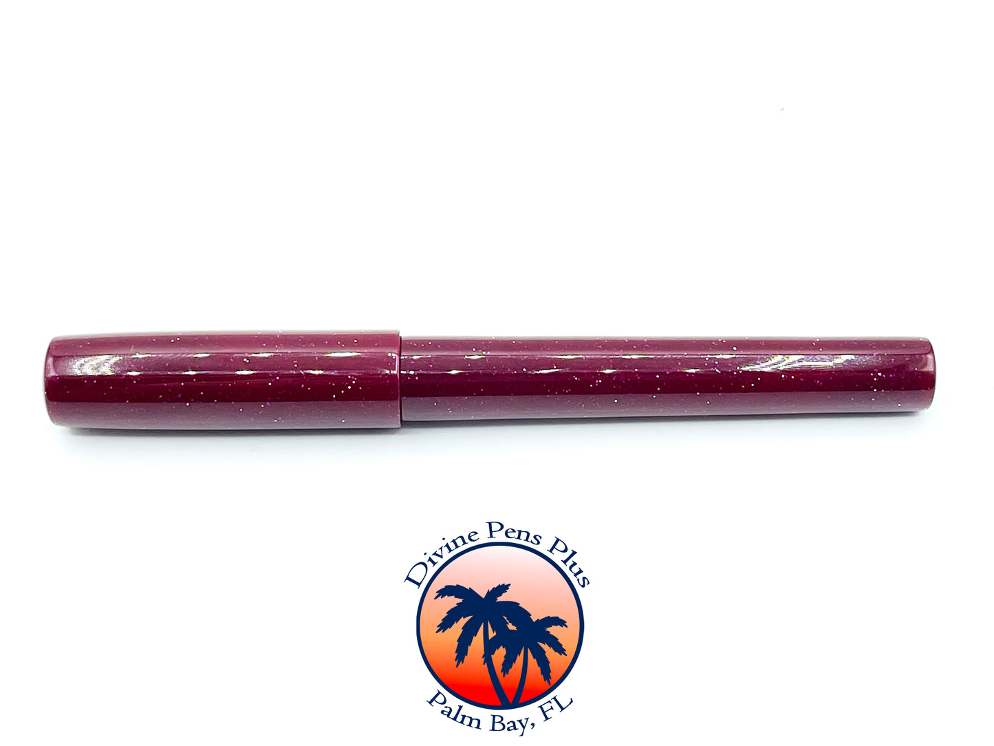 Spes Fountain Pen - "Boysenberry" Glitter