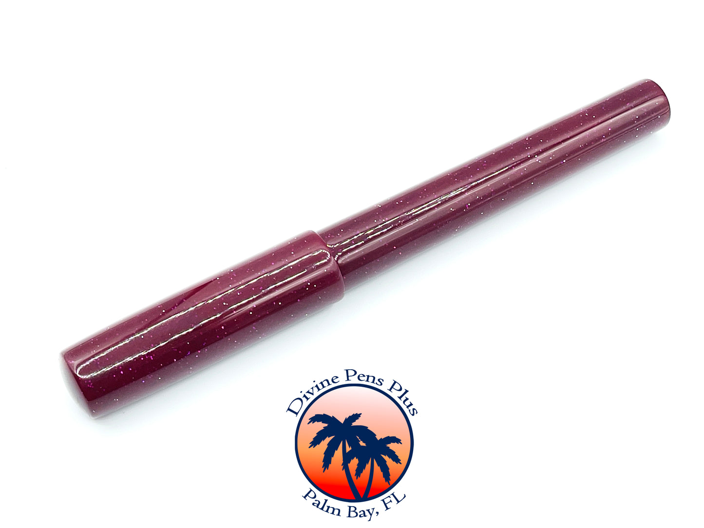 Spes Fountain Pen - "Boysenberry" Glitter