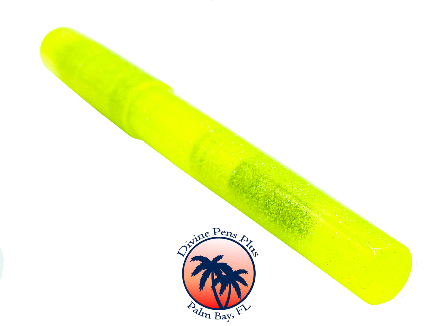 Spes Fountain Pen - "Highlighter Yellow" Glitter