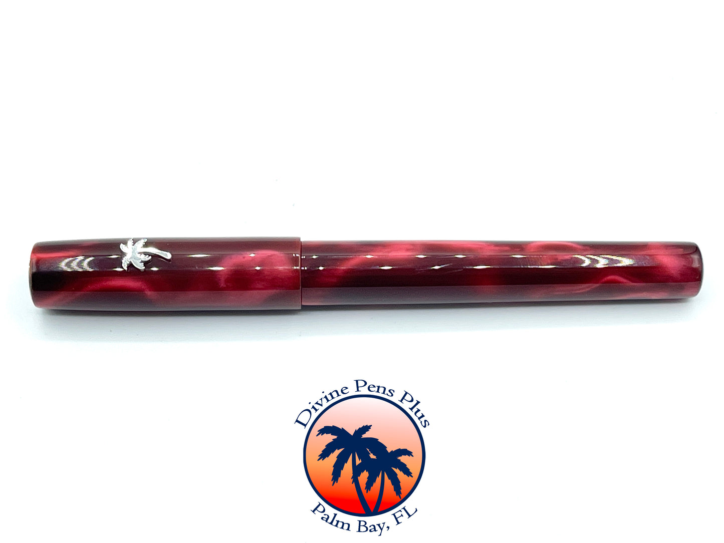 Spes Fountain Pen - "Red Sky @ Night" Pourly Controlled