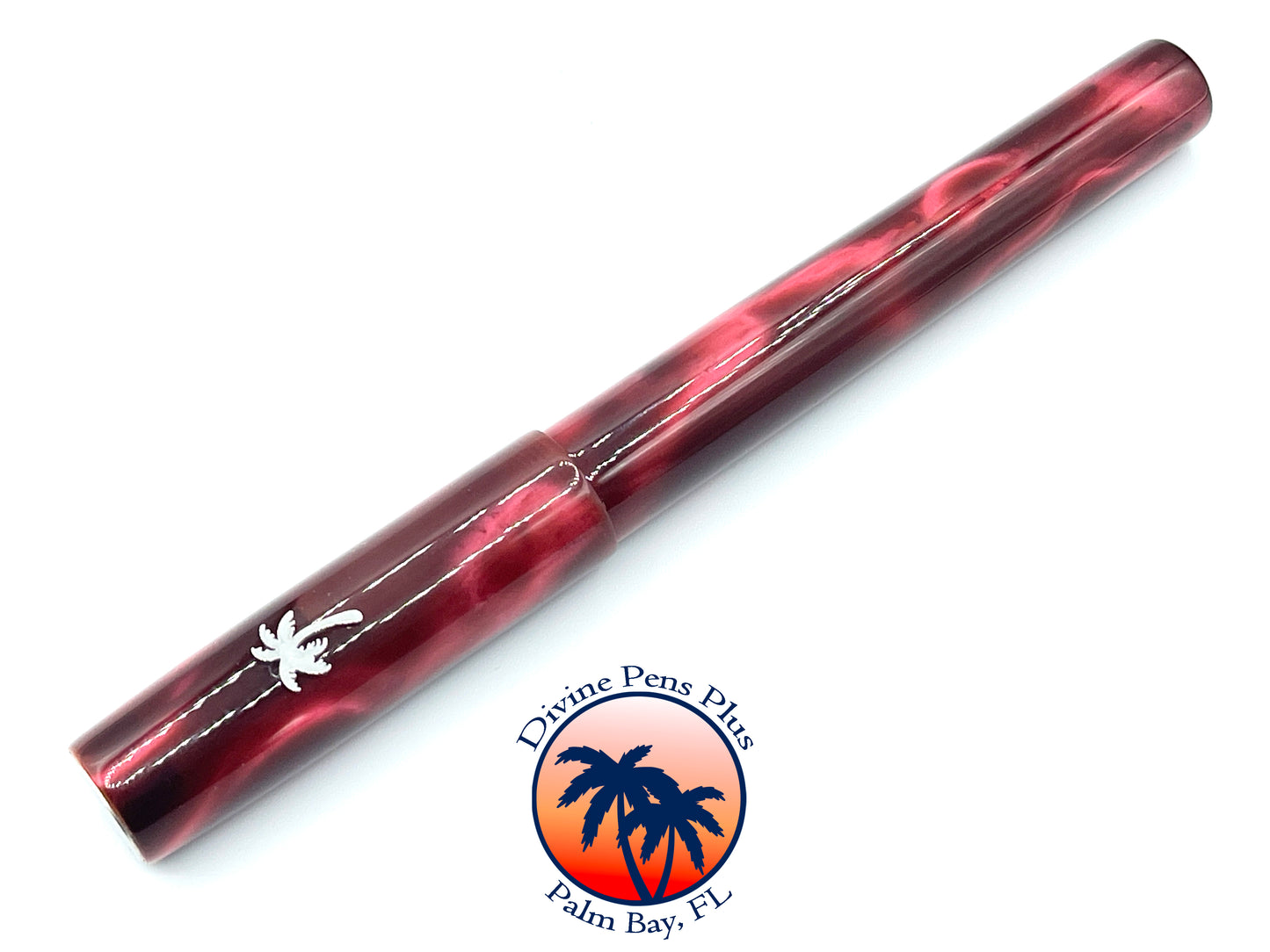 Spes Fountain Pen - "Red Sky @ Night" Pourly Controlled