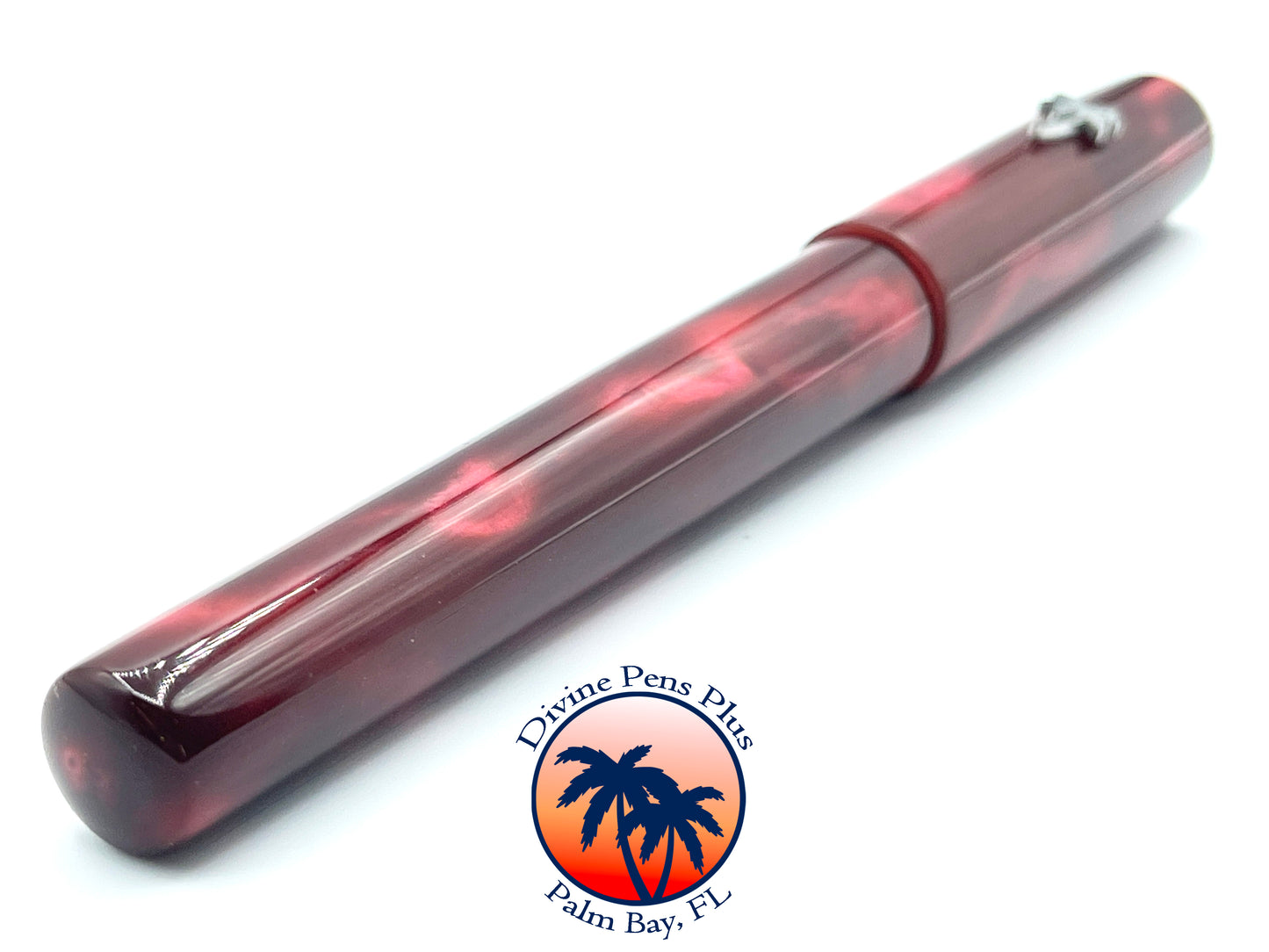 Spes Fountain Pen - "Red Sky @ Night" Pourly Controlled